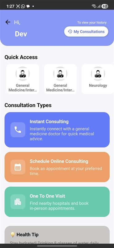 Online Doctor Consulting