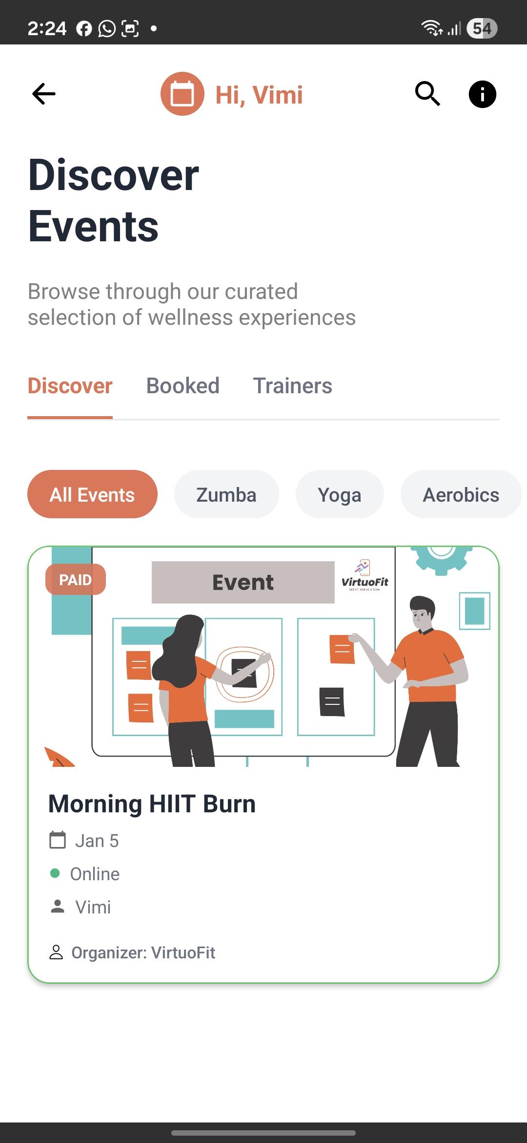 Wellness Events