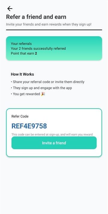 Invite & Earn with Refer VirtuoFit
